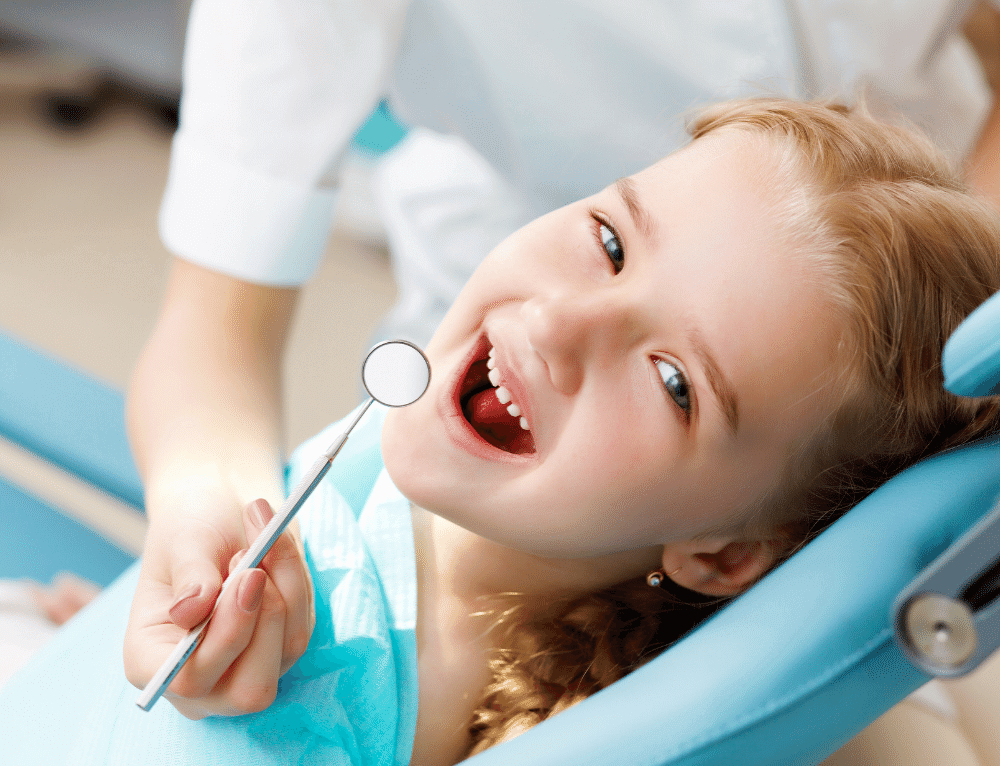 Kind naar de tandarts