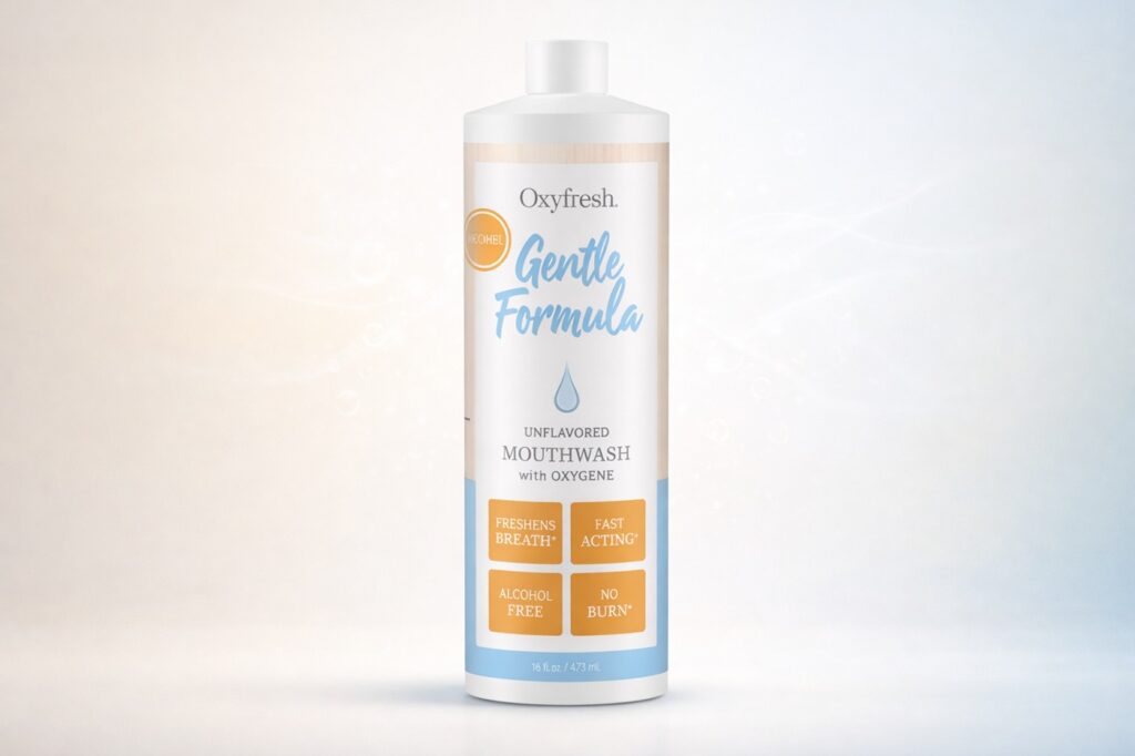 Oxyfresh Unflavored Mondwater